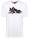 MOSTLY HEARD RARELY SEEN 8-BIT PIXEL SNEAKERS T-SHIRT