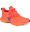 Adidas Originals Men's Alphabounce Instinct Running Shoes, Red In Solar Red/ Orange/ Blue