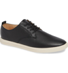 Clae Ellington Sneaker In Black Tumbled Leather