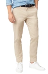 Club Monaco Connor Slim-fit Stretch-cotton Twill Chinos In Khaki