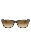Ray Ban Standard New Wayfarer Blue Light Blocking 55mm Sunglasses In Havana
