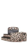 Calpak 5-piece Packing Cube Set In Leopard