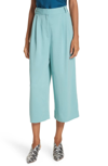 TIBI BEATLE SUITING CROP WIDE LEG PANTS,R118US3101