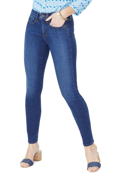 Nydj Petites Ami Skinny Legging Jeans In Cooper In Blue