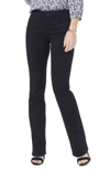 Shop Nydj Barbara Curves 360 Bootcut Jeans In Black