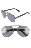 MARC JACOBS MARC JACOBS 60MM AVIATOR SUNGLASSES,MARC341S