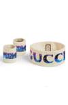 GUCCI SUPER SHINE SWEATBAND & WRIST BANDS,5580123GB95