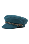 BRIXTON ASHLAND FISHERMAN CAP - BLUE,00712