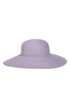 ERIC JAVITS BELLA SQUISHEE SUN HAT - PURPLE,13806