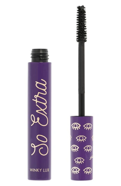 Winky Lux So Extra Mascara, 0.27 Oz. In Extra Black