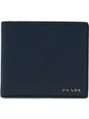 PRADA PRADA SAFFIANO WALLET - BLUE