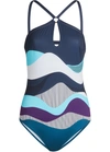 VILEBREQUIN July 20th Feinte one-piece swimsuit,FEQE9H07 390 MULTI BLUE