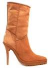 Y/PROJECT Y / PROJECT X UGG HEELED BOOTS