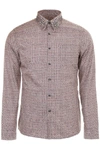 PRADA PRADA STUDDED COLLAR SHIRT