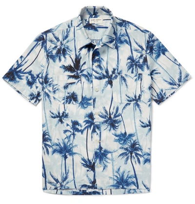 Saint laurent outlet hawaiian shirt