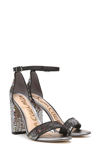 Sam Edelman Women's Yaro Sequined Block Heel Sandals In Bright Multi Fabric