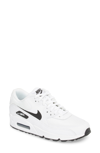 Nike Women's Air Max 90 Casual Shoes, White In White/ Black