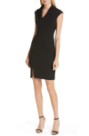 TED BAKER GEODESE FAUX WRAP PENCIL DRESS,WC8W-GDF3-GEODESE