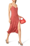Reformation Crimini Slipdress In Western