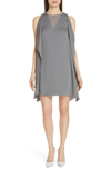 TED BAKER AMILIA WATERFALL SHIFT DRESS,WC8W-GDG1-AMIILIA