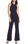 HARLYN ILLUSION INSET JUMPSUIT,YR-4933-OP