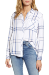 Rails Hunter Plaid Shirt In Indigo Powder Blush