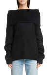ACNE STUDIOS OFF THE SHOULDER SWEATER,A60025-