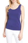 Nic + Zoe 'perfect' Tank In Electric Blue