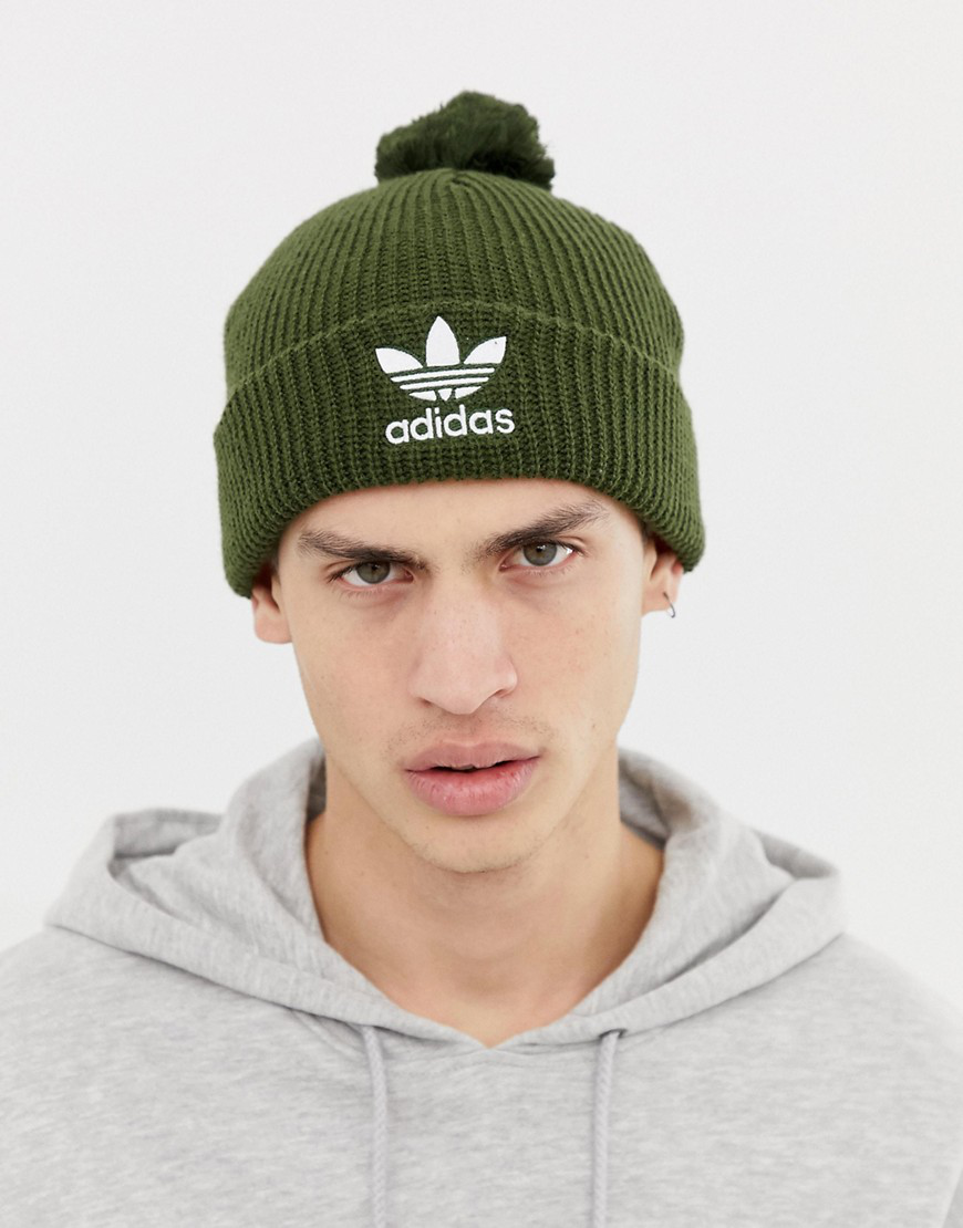 adidas originals pom pom beanie