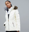 ROXY QUINN SKI JACKET IN WHITE - WHITE,ERJTJ03165-WBS0