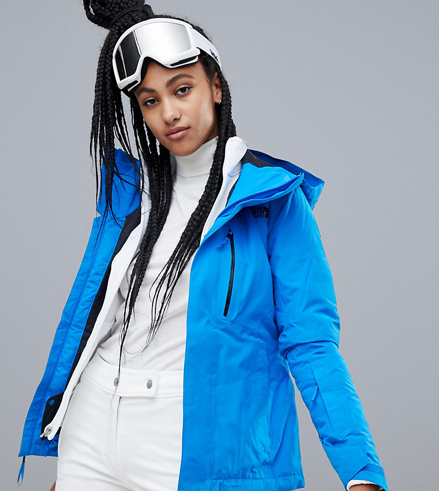 the north face descendit ski jacket in blue