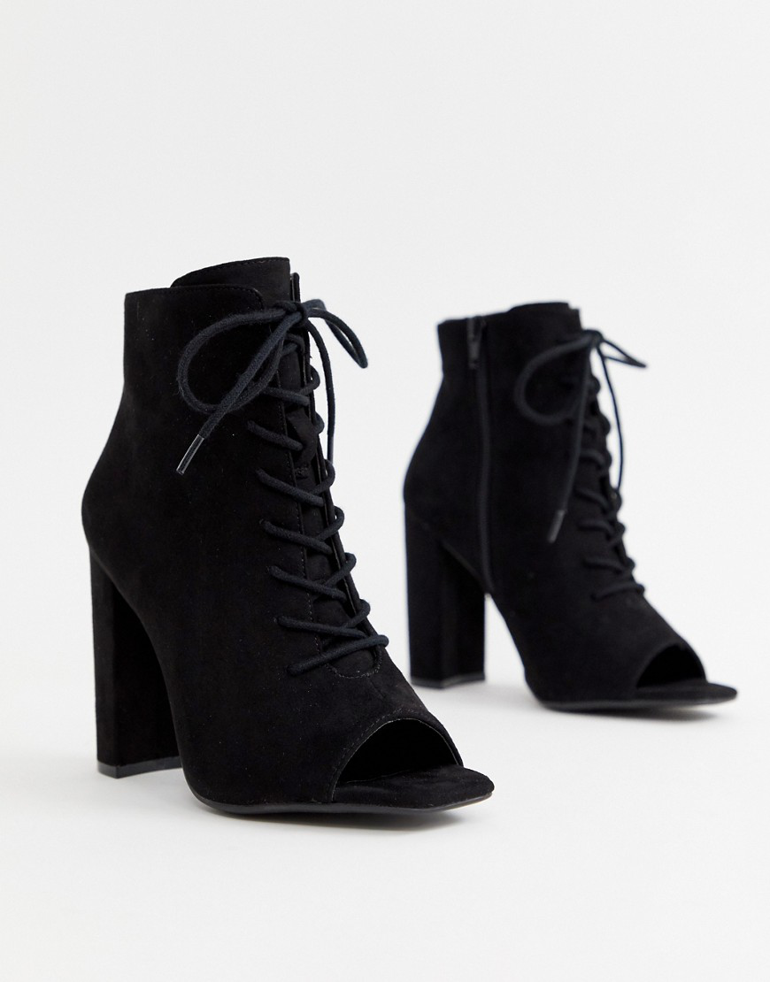 new look heeled boots