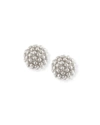 MEREDITH FREDERICK KATE STERLING SILVER BALL EARRINGS,PROD114490002
