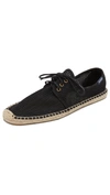 SOLUDOS MESH DERBY LACE UP ESPADRILLES