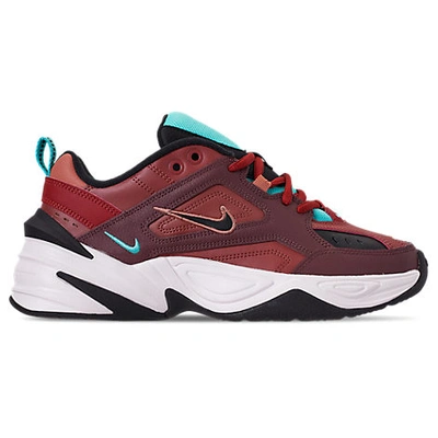 Nike Women's M2k Tekno Casual Shoes, Red