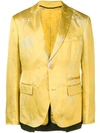 HAIDER ACKERMANN HAIDER ACKERMANN PATTERNED BLAZER - YELLOW