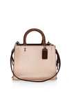 COACH Rogue Leather Top Handle Bag