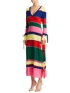 ROSIE ASSOULIN Ottoman Stripe Knit Dress