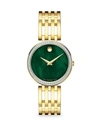 MOVADO WOMEN'S GOLDPLATED, DIAMOND & MOTHER-OF-PEARL BRACELET WATCH,0400099240524