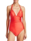 VIX BY PAULA HERMANNY Halter One-Piece Swimsuit