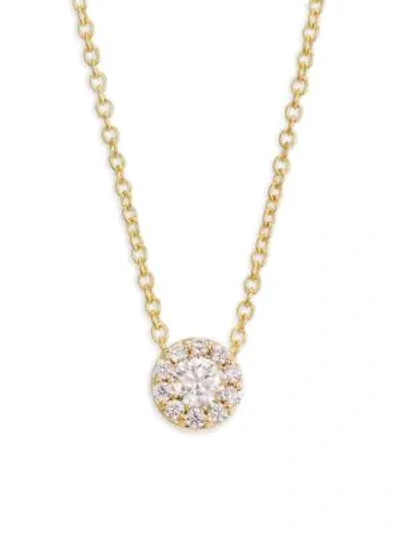 Hearts On Fire Women's Fulfillment 18k Yellow Gold & Diamond Pendant Necklace