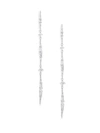 ADRIANA ORSINI Linear Drop Earrings