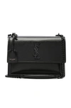 SAINT LAURENT MONOGRAMME SUNSET SHOULDER BAG,SLAU-WY787