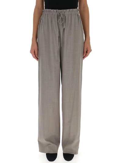 The Row Drawstring Casual Trousers In Grey