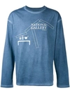 A-COLD-WALL* A-COLD-WALL* GRAPHIC PRINT SWEATSHIRT - BLUE