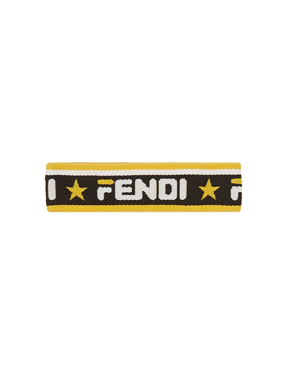 black and white fendi headband