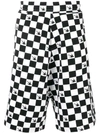 MCQ BY ALEXANDER MCQUEEN SQUARED SHORTS