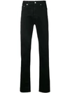 Helmut Lang High-rise Straight Leg Jeans In Black