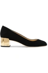 JIMMY CHOO JESSIE 40 SUEDE PUMPS