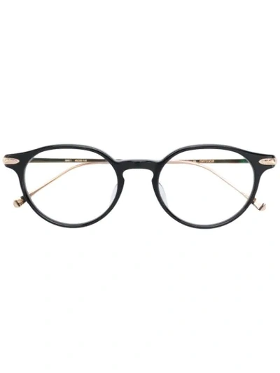 Matsuda Round Frame Glasses - 黑色 In Black